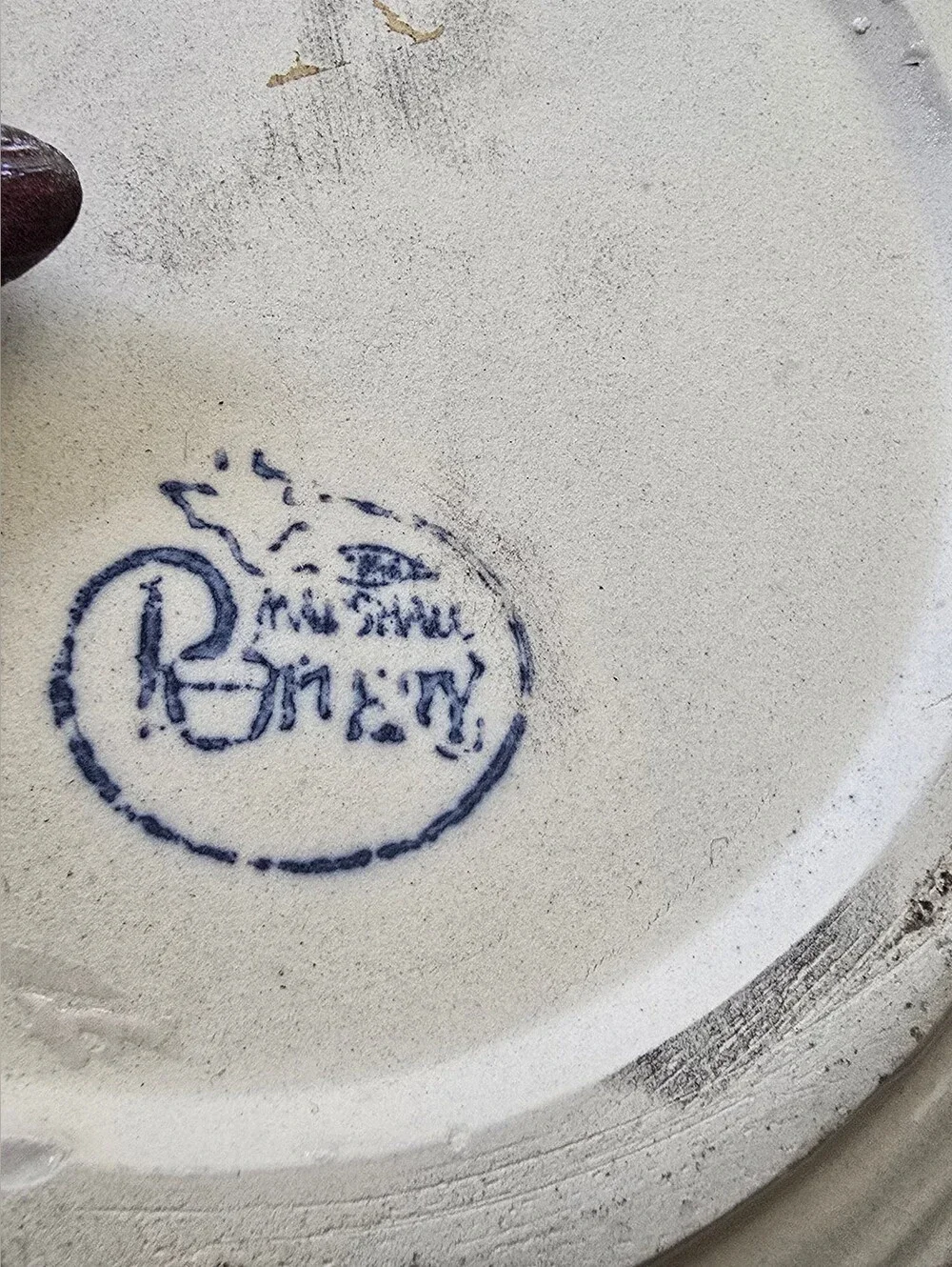 Stoneware Popcorn Serving Bowl